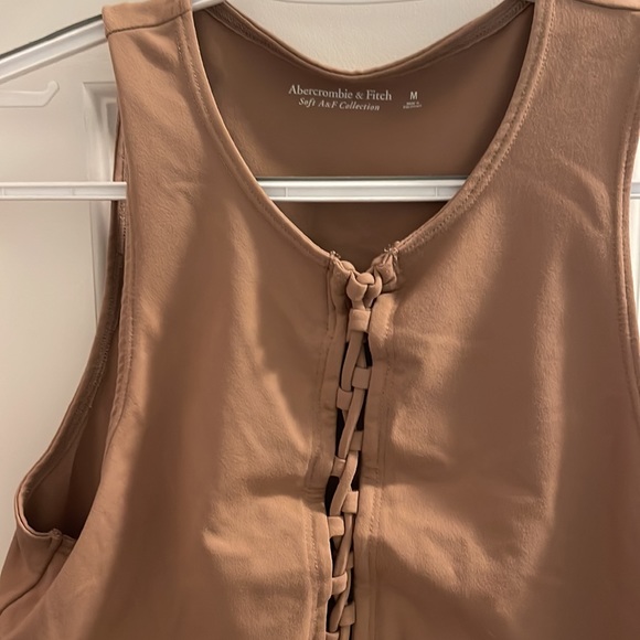 Abercrombie & fitch tie up seamless crop top - Picture 2 of 3